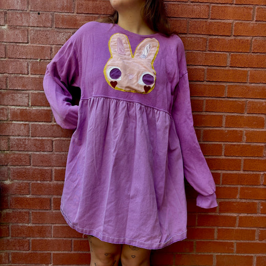 Lapin rose - UPCYCLÉ