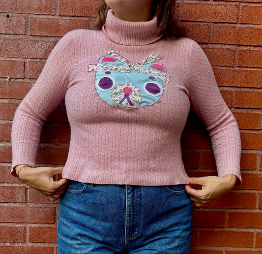 Petit ours pastel - UPCYCLÉ