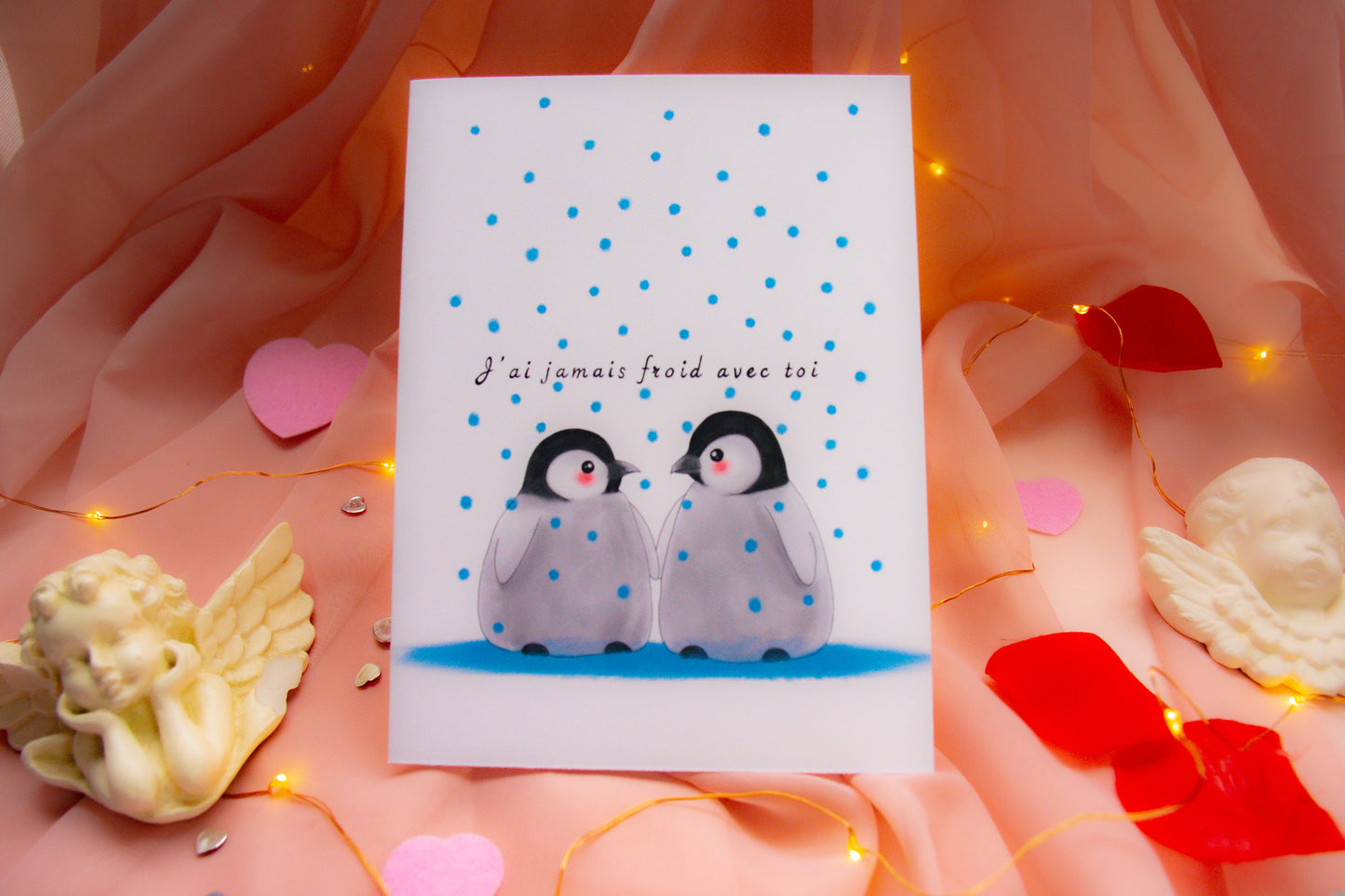 Carte j'ai jamais froid avec toi
