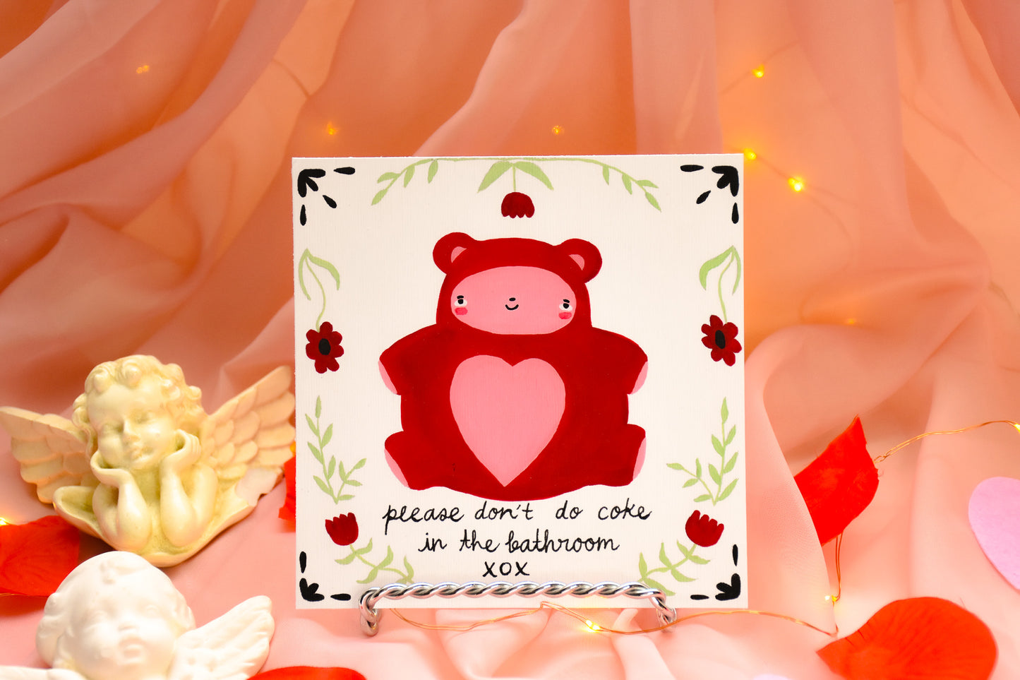 please don't do c*ke in the bathroom