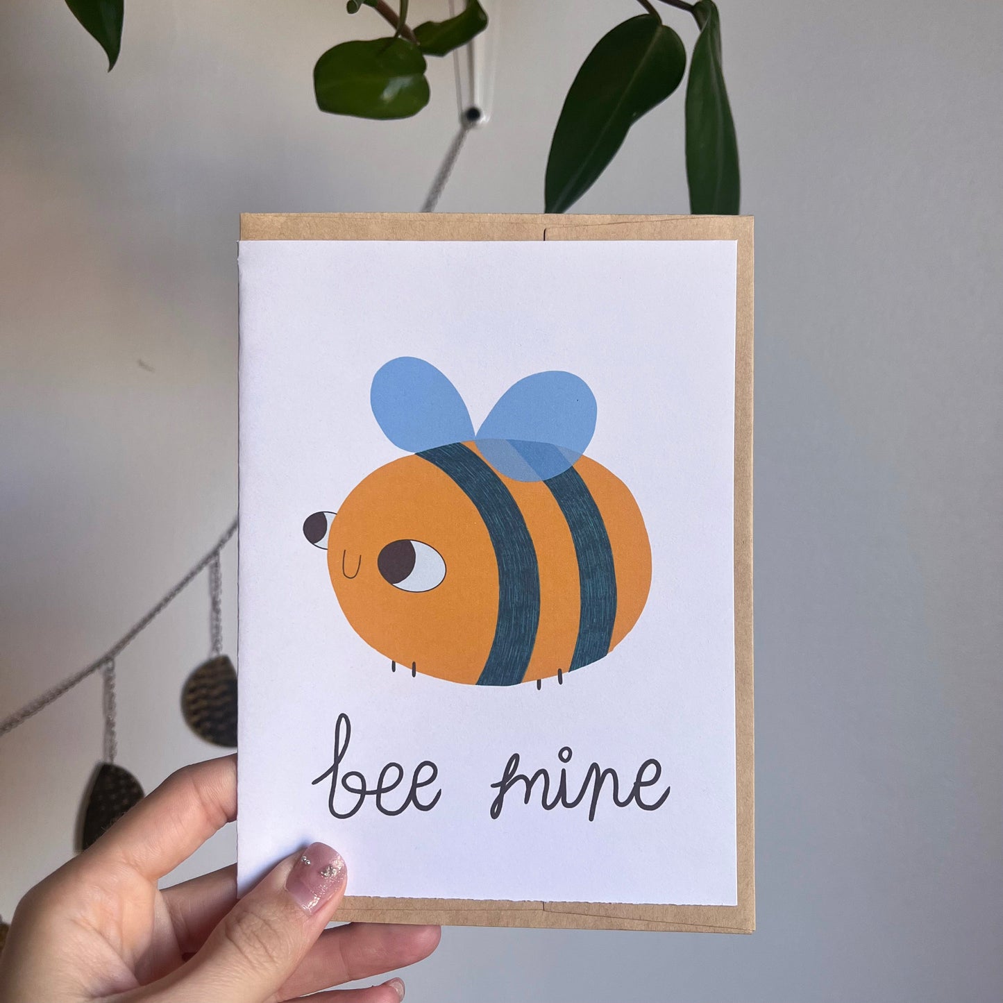 Bee mine greeting card