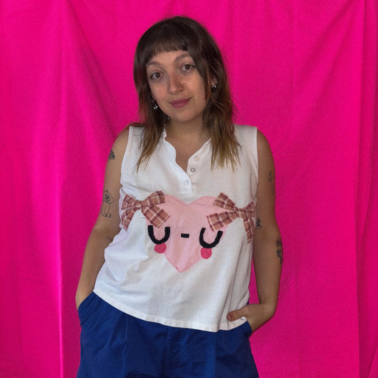 Coeur boucles - UPCYCLÉ